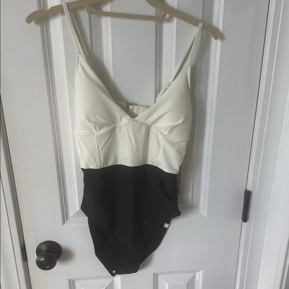 NWT Summersalt One Piece in Black and White